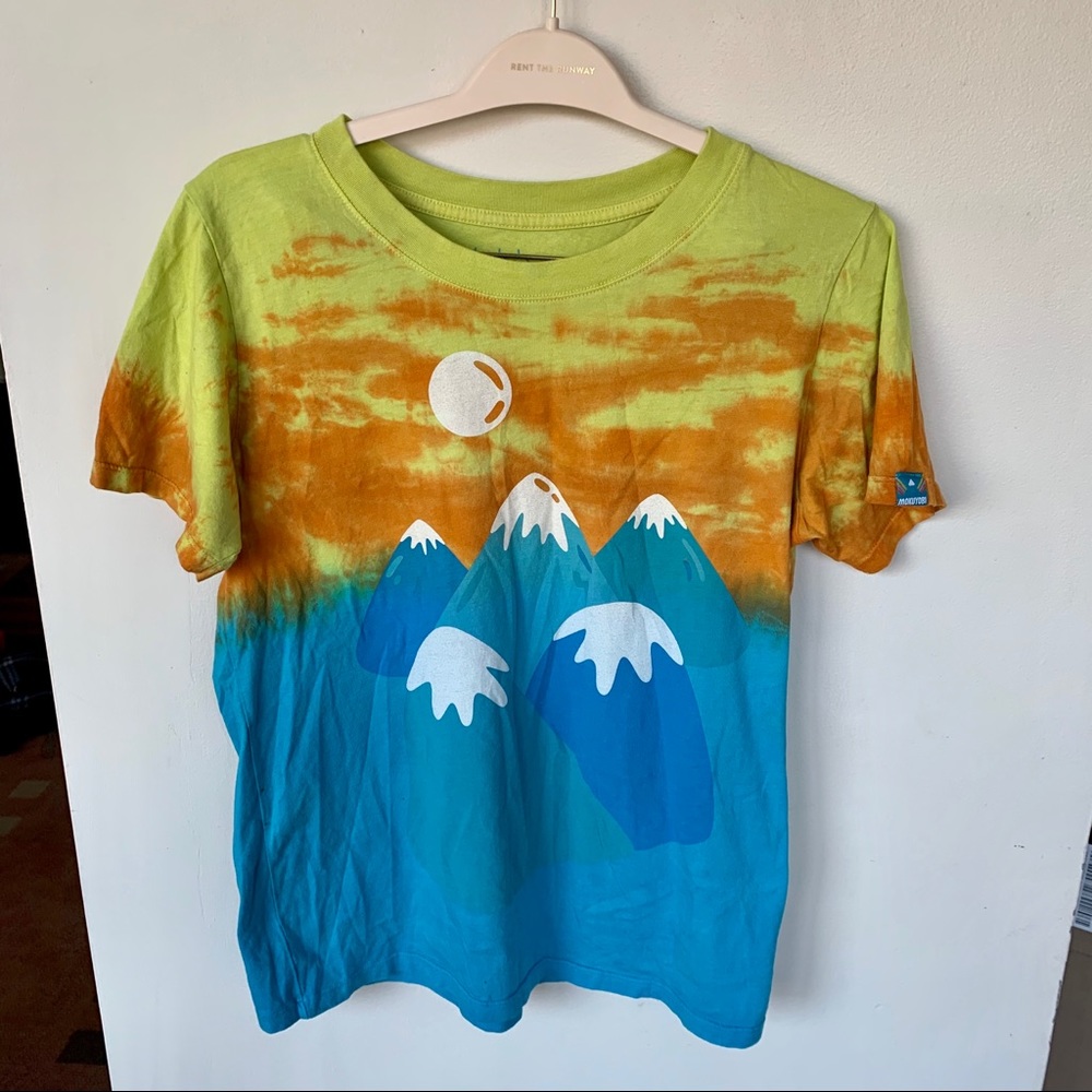 Mokuyobi Mountains Tye-Dye Graphic T-Shirt
